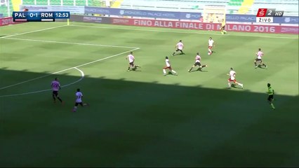 Alessandro Florenzi 0:2 | Palermo - Roma 04.10.2015 HD