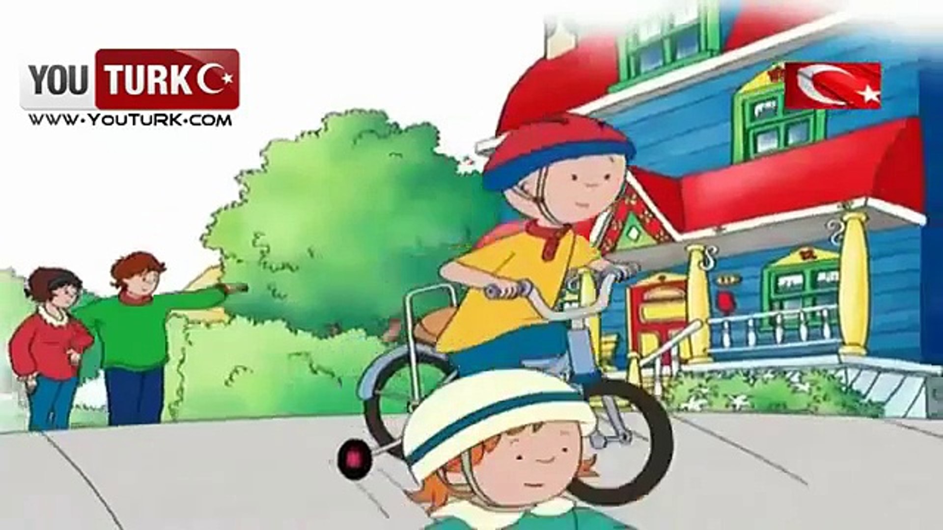 Caillou Türkçe - Yağmurlu Bir Gün