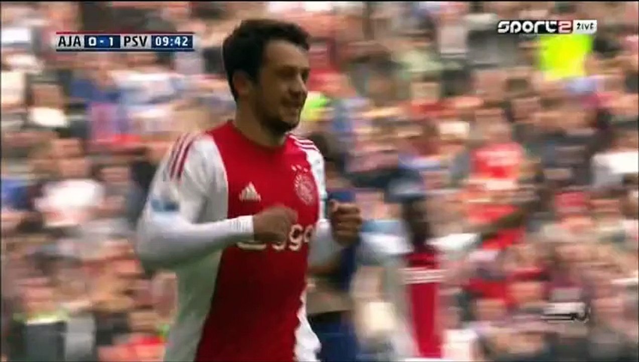1-1 Amin Younes Goal Holland  Eredivisie - 04.10.2015, AFC Ajax 1-1 PSV Eindhoven