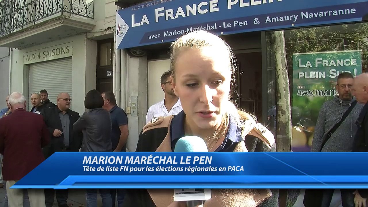 D!CI TV : Après Guillestre, Marion Maréchal Le Pen et le FN porte plainte contre le préfet des Hautes-Alpes