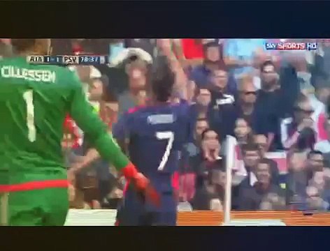 Gaston Pereiro Goal ~ AFC Ajax vs PSV Eindhoven 1-2 ► Holland Eredivisie 2015 10 04