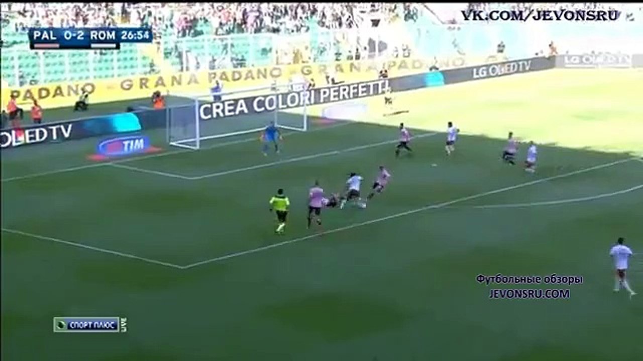 Gervinho GOAL | Palermo 0 - 3 Roma