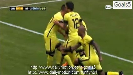 Ivan Perisic Goal Sampdoria 1 - 1 Inter Serie A 4-10-2015