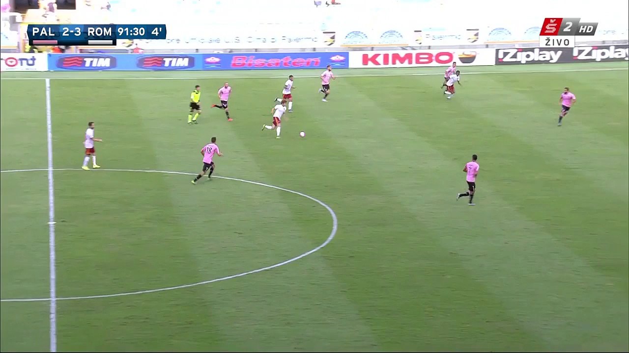 Gervinho 2:4 | Palermo - Roma 04.10.2015 HD