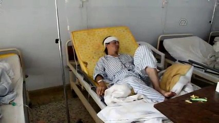 下载视频: Injured people on Afghan hospital attack taken to Mazar ı Sharif State Hospital