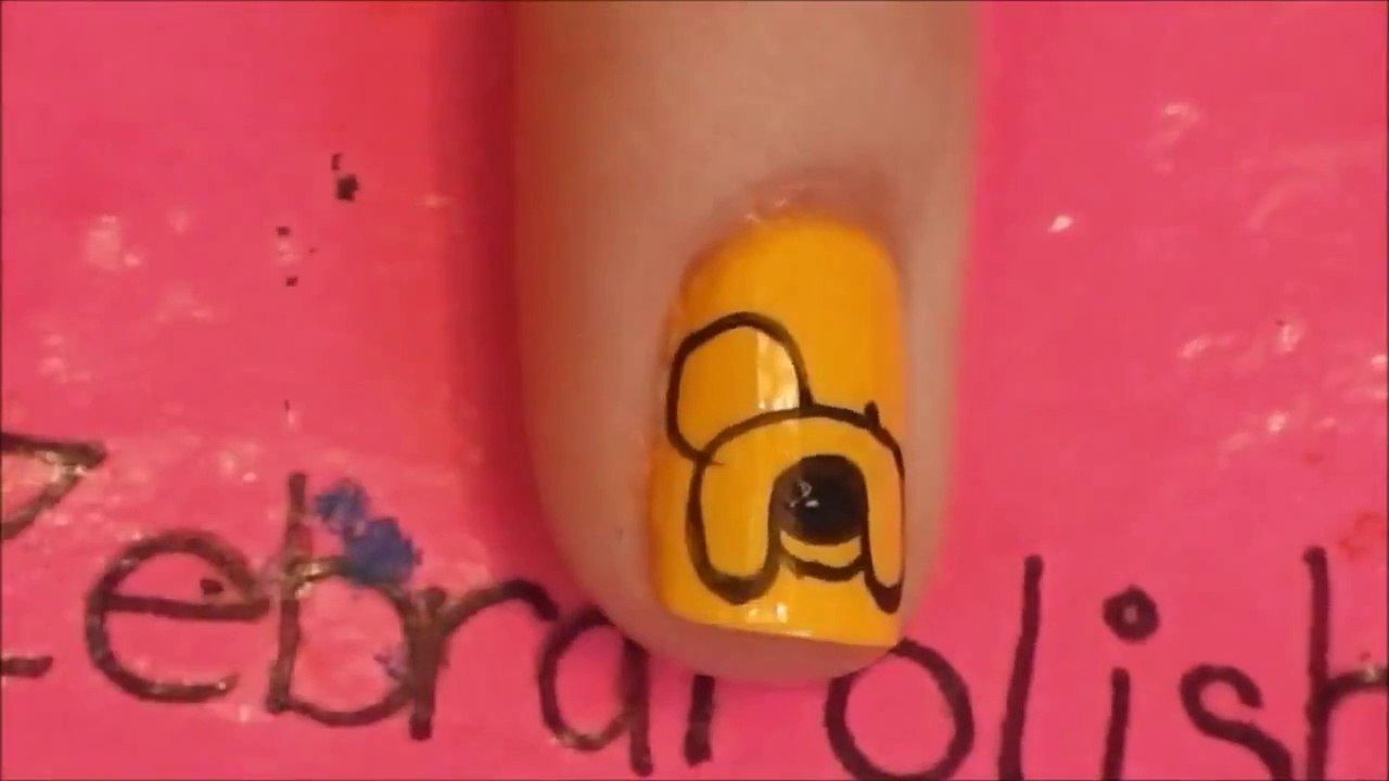 Adventure Time Nail Art Tutorial REQUEST