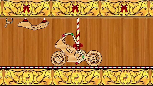 Santa's Workshop 'motorcycle' L'atelier de Noël 'moto'