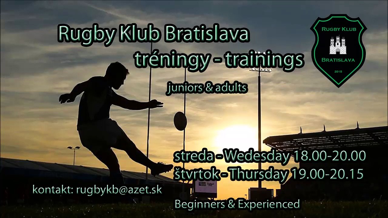Rugby Klub Bratislava Rugby Seniors & Juniors Oct 2015