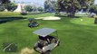 GTA 5 Online Funny Moments Golf Carts & Car Flying Glitch!