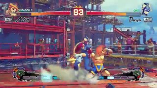 Batalla de Ultra Street Fighter IV: Adon vs Decapre