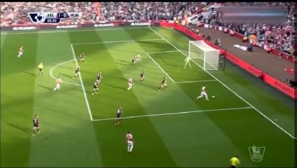 اهداف مباراة الارسنال ومانشيستر يونايتد ٤-١٠-٢٠١٥