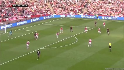 Arsenal 3-0 Manchester United (All Goals)
