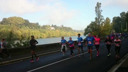 Semi marathon de lyon 2015 13 eme Kilomètre