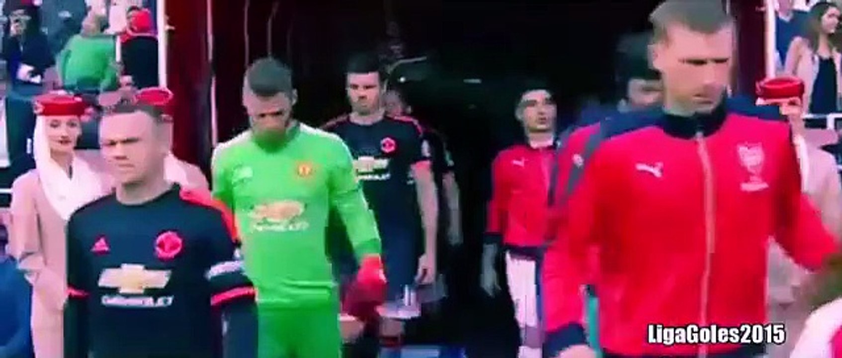 Arsenal vs Manchester United 3-0 All Goals 2015 HD
