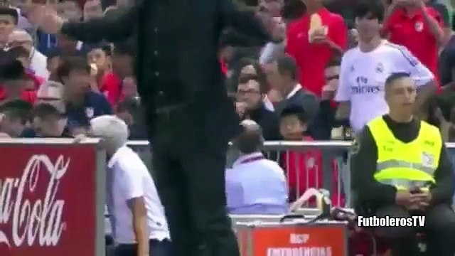 Karim Benzema Goal - Atletico Madrid vs Real Madrid 1-0 2015 HD