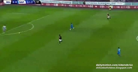 0-1 Allan Amazing Goal | AC Milan v. Napoli 04.10.2015 HD