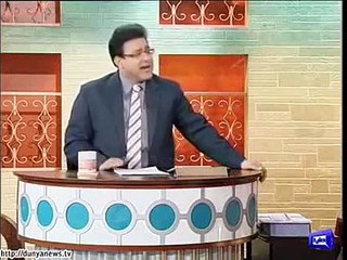 Azizi making fun of Khawaja Saad Rafique