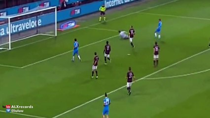 Allan Goal - AC Milan 0-1 Napoli  (Seria A) 2015