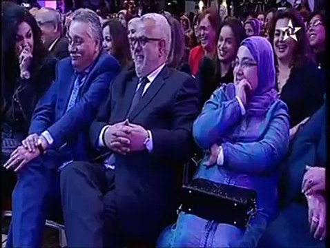 EKO COMIDIA MAROC شاهد الكوميدي إكو و التحرش بحضور رئيس الحكومة المغربية ابن كيران