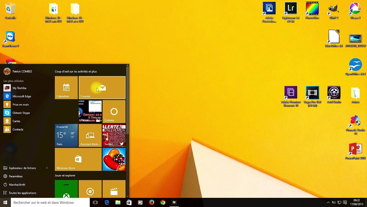 Tuto Windows 10 - Ajouter et Supprimer compte Mail App Courrier