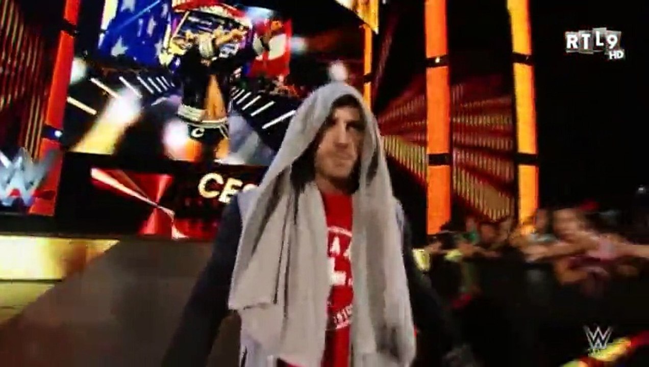 RTL9 RAW CESARO VS BIG SHOW