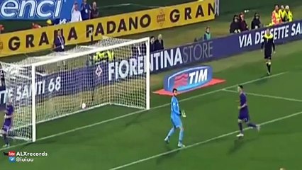 Borja Valero Goal 2:0 Fiorentina vs Atalanta 04.10.2015 ( HD )
