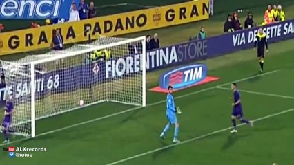Borja Valero Goal - Fiorentina 2 - 0 Atalanta 2015
