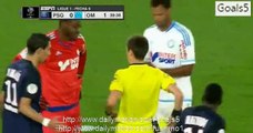 Zlatan Ibrahimovic Goal PSG 1 - 1 Marseille Ligue 1 4-10-2015