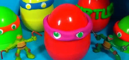 Play-Doh Ninja TURTLES surprise eggs unboxing TMNT eggs For Kids For Baby MymillionTV [Full Episode]