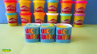 Uncle Grandpa | Play-Doh Surprise Eggs | Best Kid Games