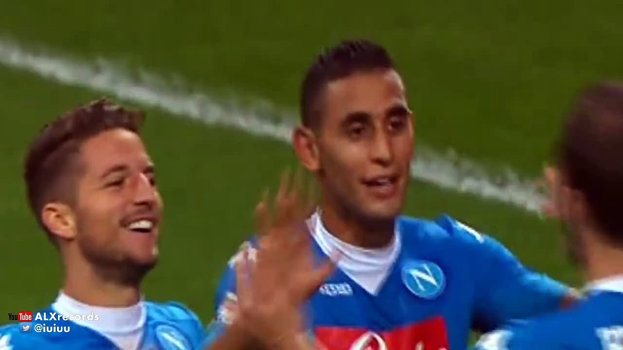 Rodrigo Ely Own Goal AC Milan 0 - 4 Napoli 2015