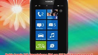 Nokia Lumia 710 Smartphone 94 cm 37 Zoll Touchscreen 5 Megapixel Kamera Windows Phone Mango OS