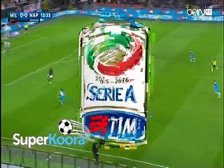 اهداف مباراة ( ميلان 0-4  نابولي ) الدوري الإيطالي