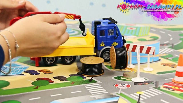 Heavy City Truck / Służba Drogowa - Ciężarówka z Wysięgnikiem - Dickie Toys - 203414638 - Recenzja