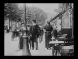 Edgar Degas - Filmed Walking Down a Paris Street (1915)