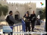 Israel prohíbe a palestinos entrar a la Jerusalén histórica por 2 días