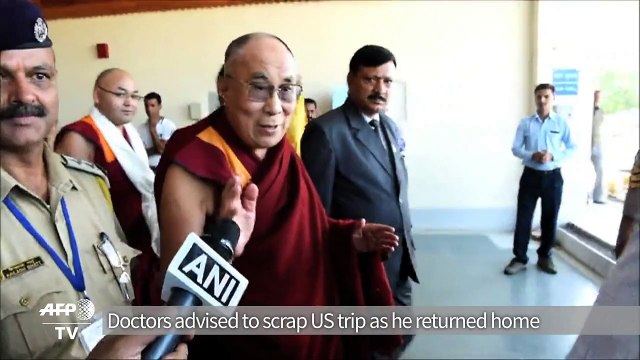Dalai Lama brushes off health fears after cancelling US tour