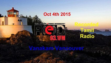 Vanakam Vancouver 2015-10-04