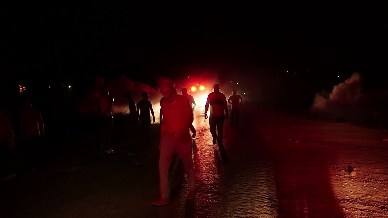 Heurts entre Palestiniens et soldats israéliens près de Ramallah