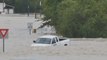 Les inondations en Caroline du Sud à travers les télés américaines