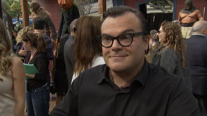 Jack Black Is Hilarious And In Character At 'Goosebumps' Premiere