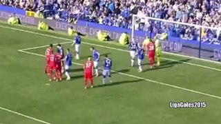 Everton vs Liverpool 1-1 All Goals 2015 HD