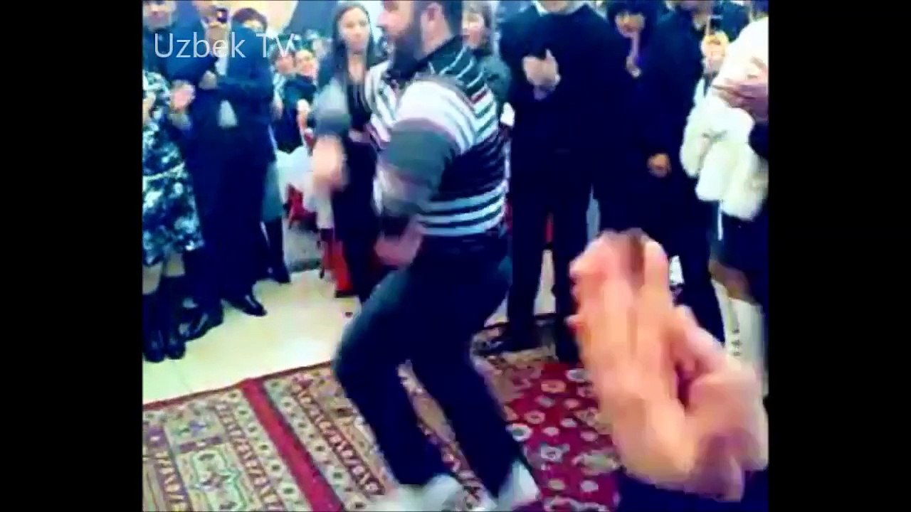 Uzbek Dance: Лезгинка на узбекской свадьбе - Lezginka at Uzbek wedding