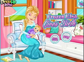 Jogo Elsa Baby Birth Caring