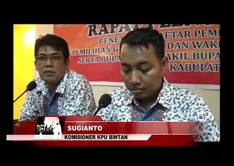 Jumlah Pemilih di Bintan Susut Hingga 1612 Pemilih