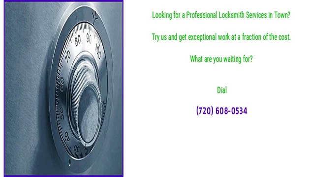 Jamestown, CO Commercial Locksmith Experts