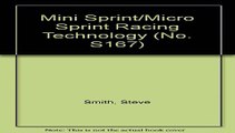 Mini Sprint/Micro Sprint Racing Technology (No. S167) Free Download Book