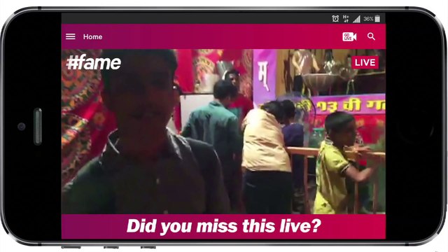 Ganesh Chaturthi Celebrations - Grant Road, Mumbai | Live on #fame