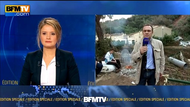 Intempéries dans le Sud-Est: un lotissement du Cannet coupé du monde