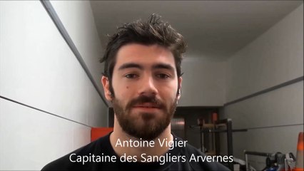 Hockey D2 2015-10-03 Interview Antoine Vigier Capitaine Clermont